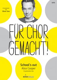 Umschlag „School’s out“ SATB