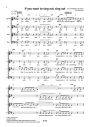 Bildbeispiel 1 „If you want to sing out, sing out” SATB